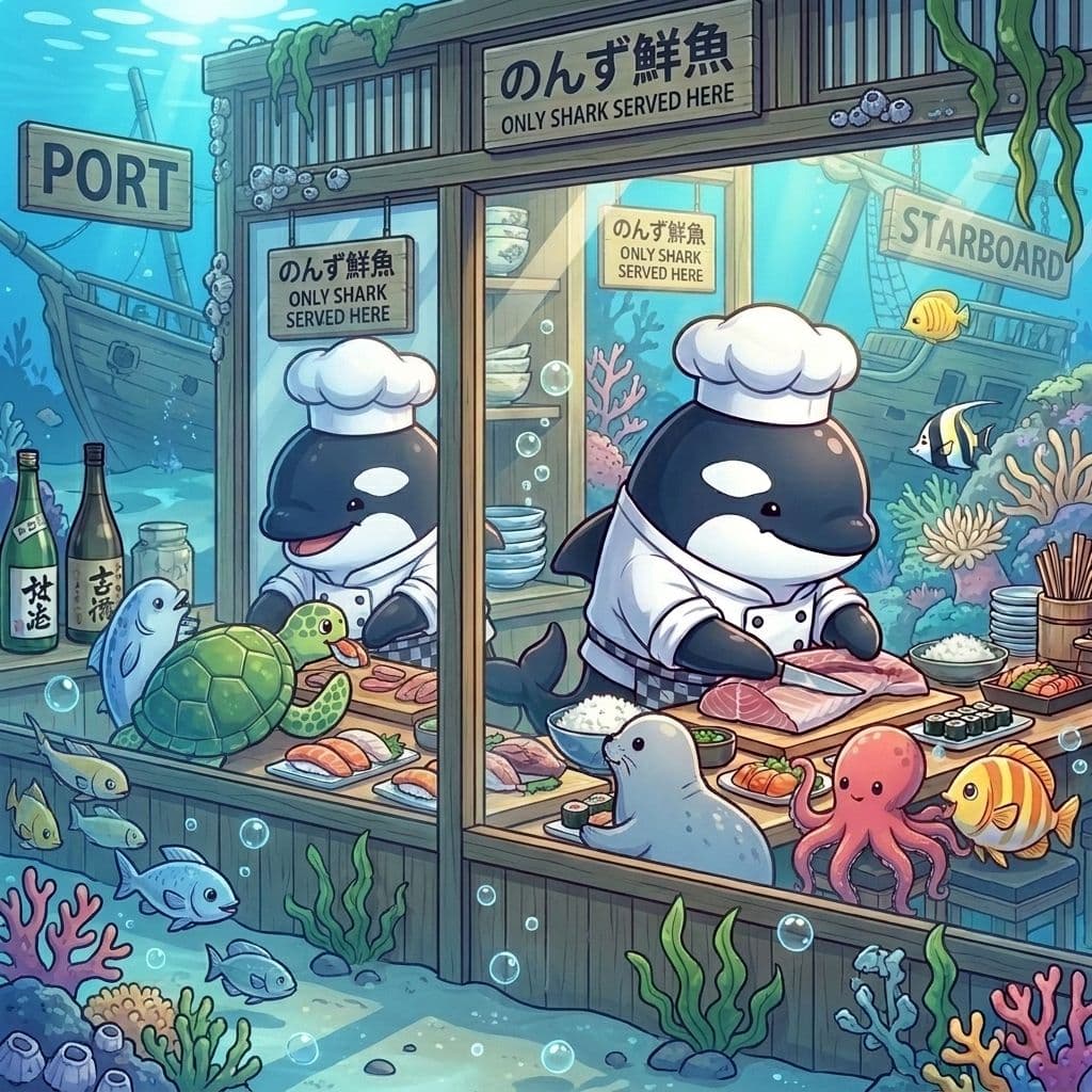 The Port and Starboard stalls